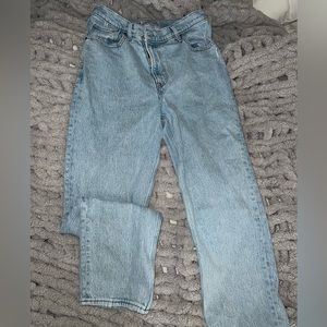 Abercrombie 90’s straight jeans ultra high rise size 28 regular length